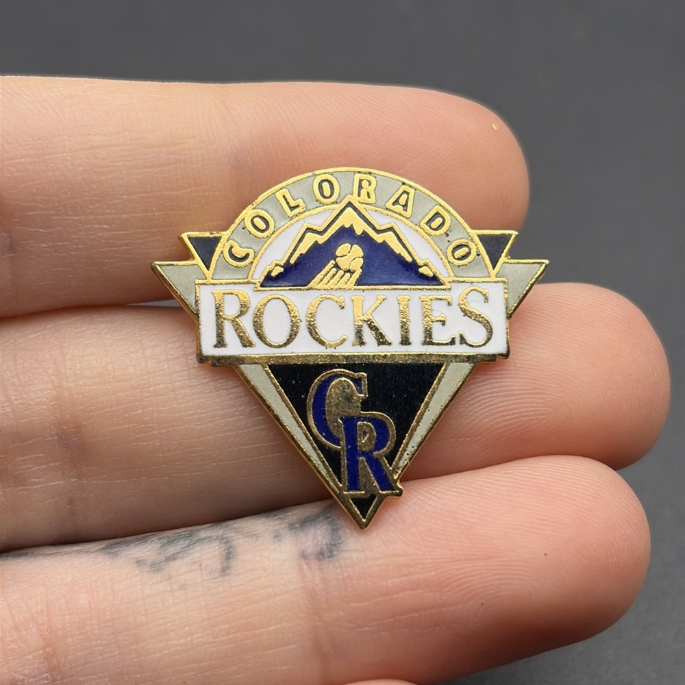 MLB Baseball Colorado Rockies Logo Lapel Hat Pin